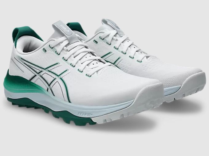 H Soulier de golf ASICS Kayano Ace 3 - White/Forest