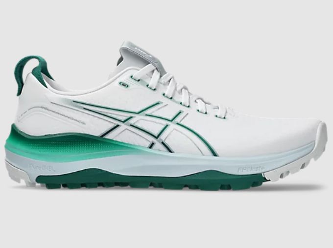 H Soulier de golf ASICS Kayano Ace 3 - White/Forest