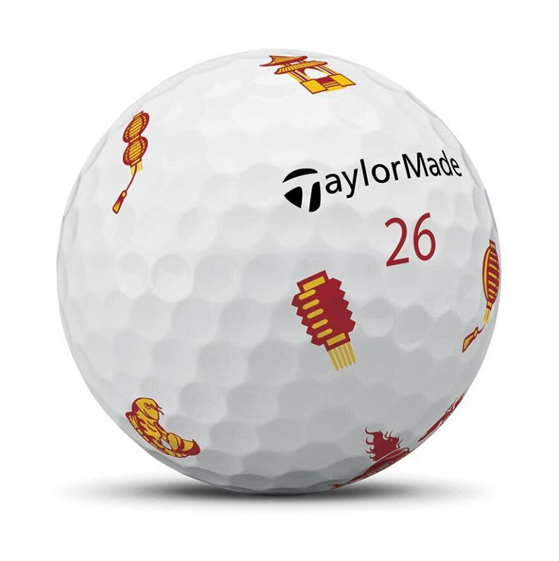 Balles de golf (Douzaine) Taylormade - Édition limitée - TP5X - Nouvel An Lunaire