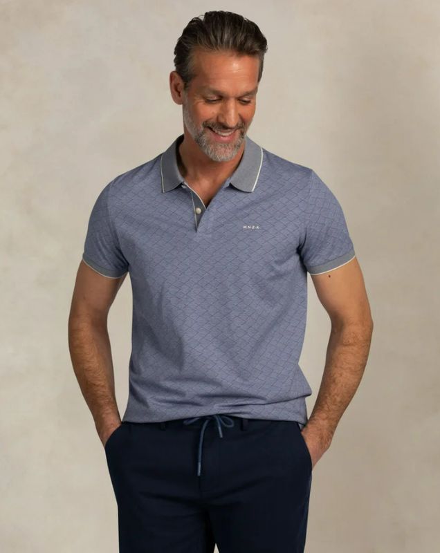 H Polo NZA 26CN120 - Navy Sky