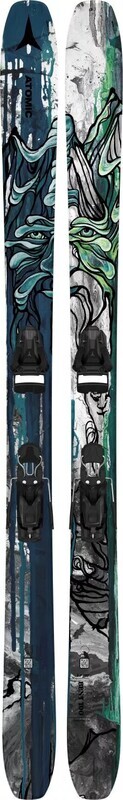 Alpine Skis Bent 100 + STR 12 GW Blue/Grey