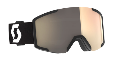 Lunettes de Ski Shield Light Sensitive, Color: Mineral Black/White + AMP LS Bronze Chrome S1-3