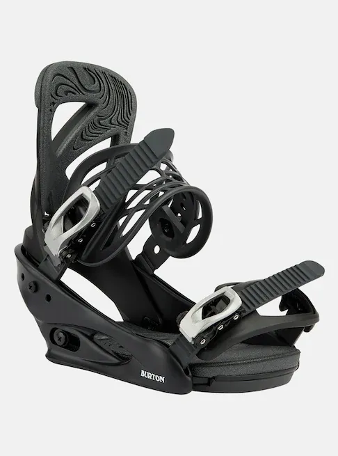 Scribe Re:Flex Snowboard Bindings, Color: Black, Size: M
