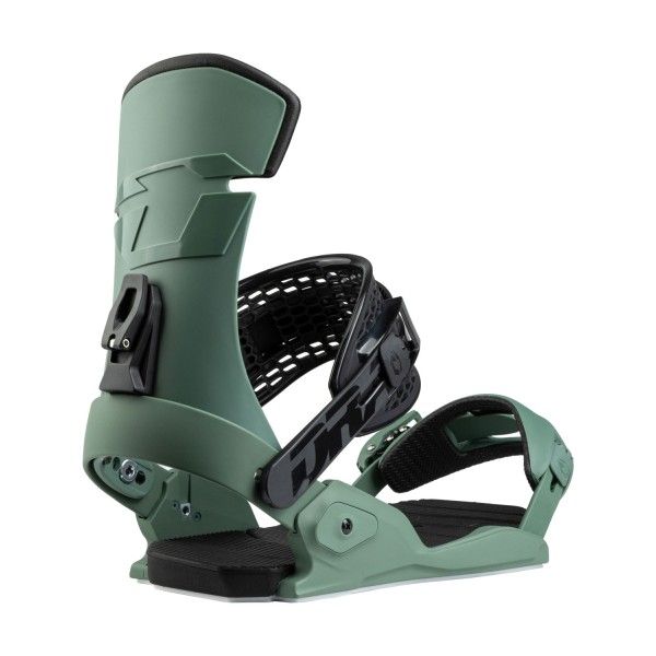Fifty Snowboard Bindings, Color: Green Forest/White, Size: L