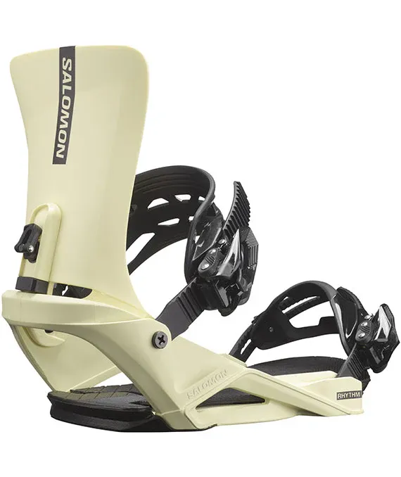 Rhythm Snowboard Bindings, Color: Tender Yellow, Size: S