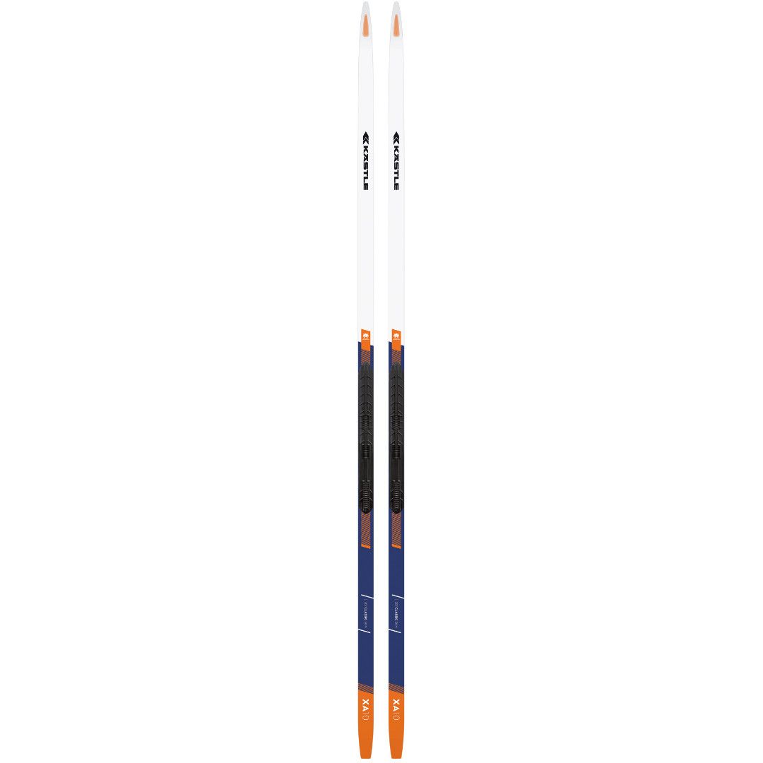 XA10 Classic Skin Med Cross-Country Skis + Rottefella Auto CL Bindings