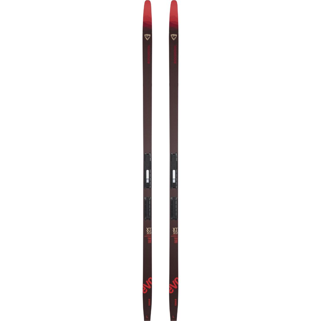 EVO XT 55 Positrack Cross-Country Skis + Tour Step In Bindings