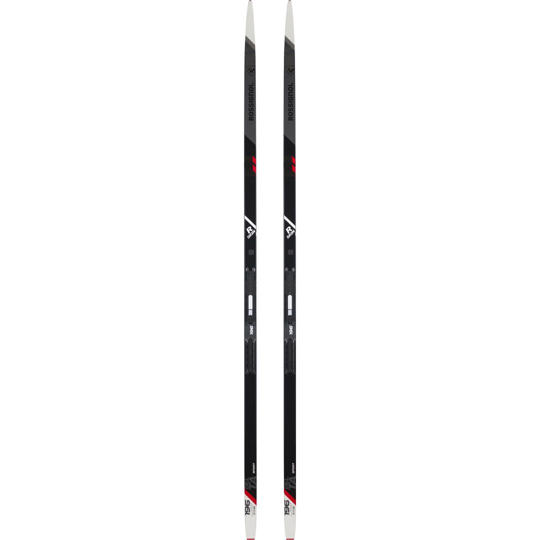Delta Sport R-Skin Stiff Cross-Country Skis + Tour Step In Bindings