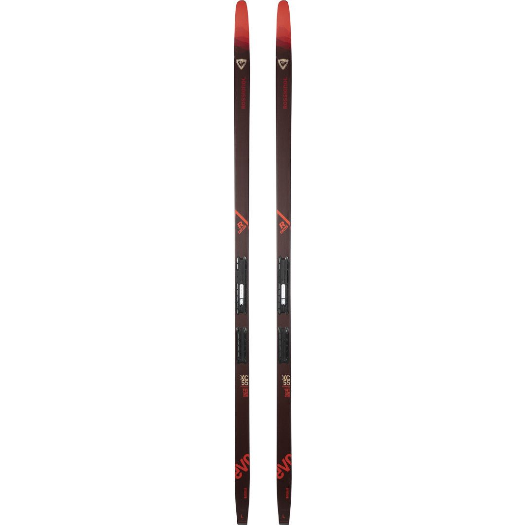 EVO XC 55 R-Skin Cross-Country Skis + Control Step In Bindings