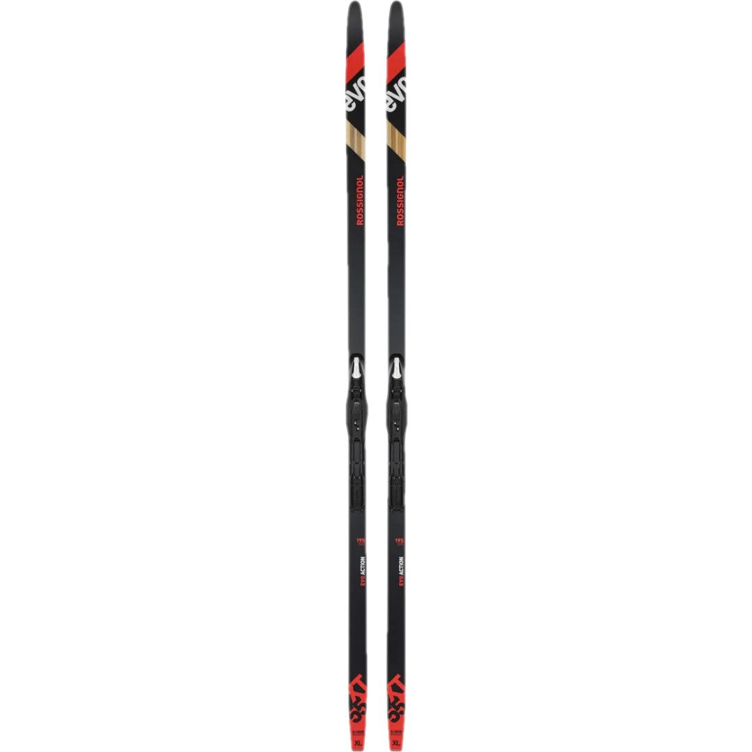 EVO XT 55 Positrack Cross-Country Skis + Tour Step In Bindings