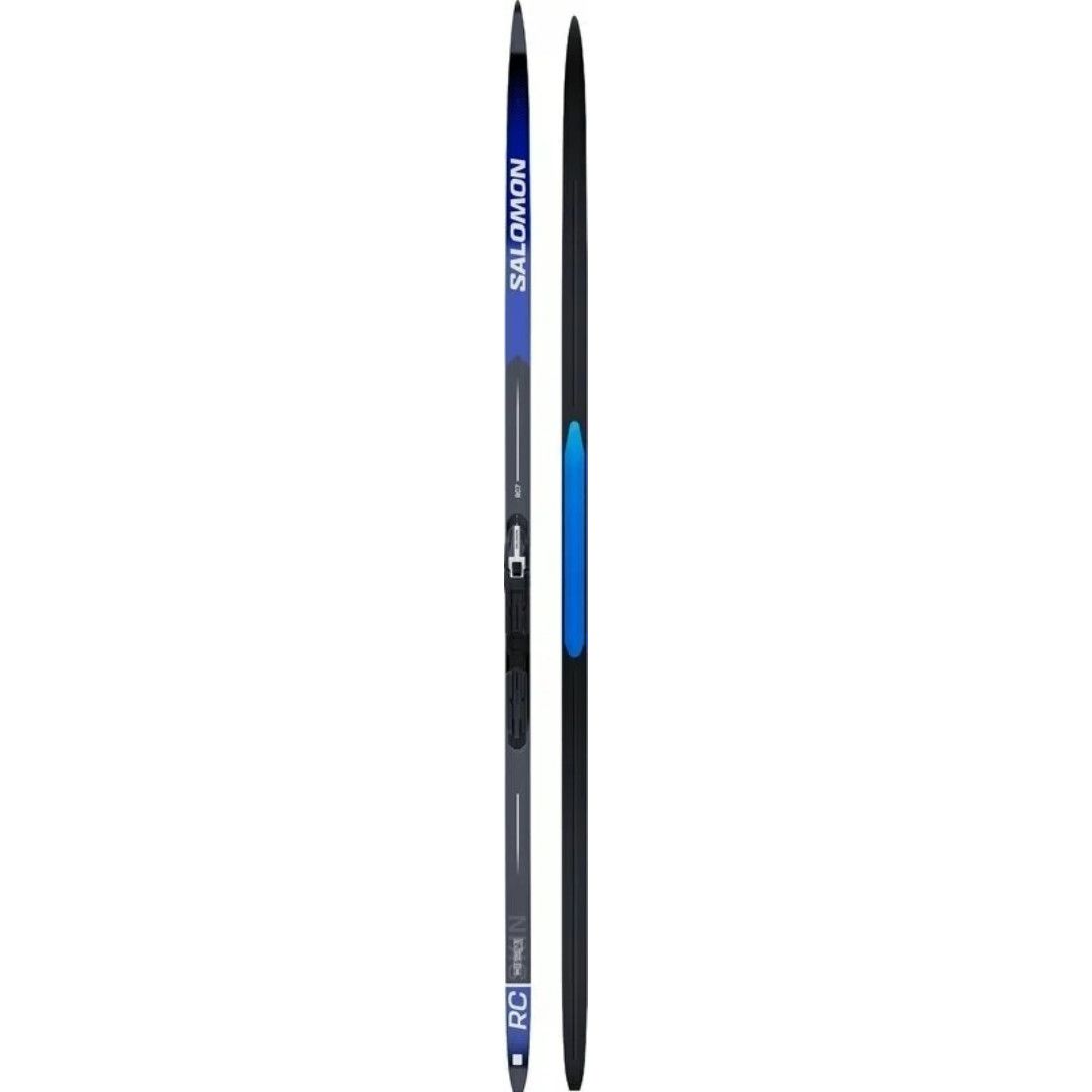RC7 eSKIN Med Cross-Country Skis + Prolink Shift Bindings