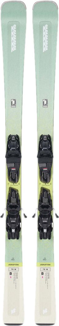 Disruption 76 W Alpine Skis + ERP 10 Quikclik Bindings