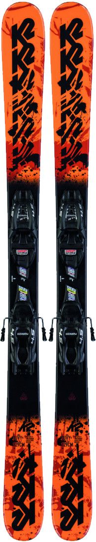 Juvy Alpine Skis + FDT 7 Bindings