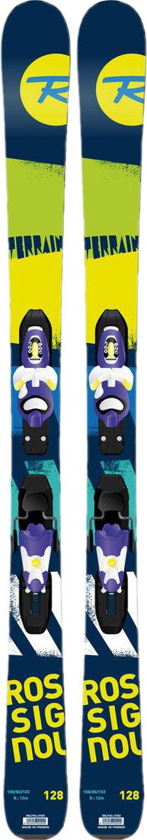 Terrain Alpine Skis + Kid 4 Bindings