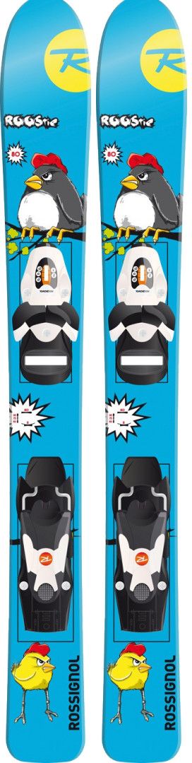 Roostie JR Alpine Skis + Comp Kid Bindings