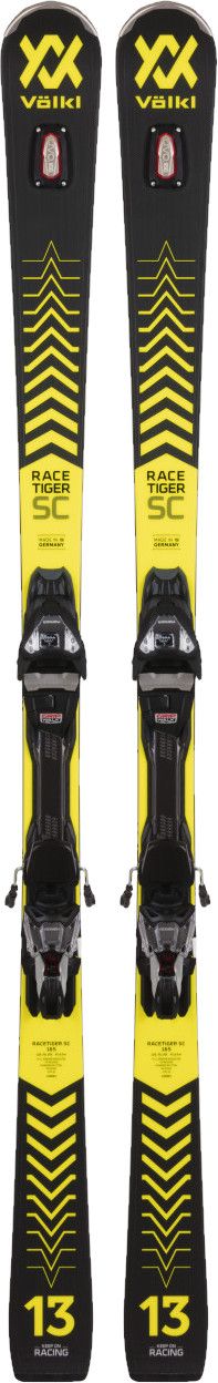 Racetiger SC Alpine Skis + vMotion 12 GW Bindings