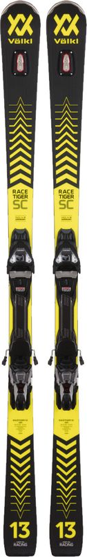 Racetiger SC Alpine Skis + vMotion 12 GW Bindings