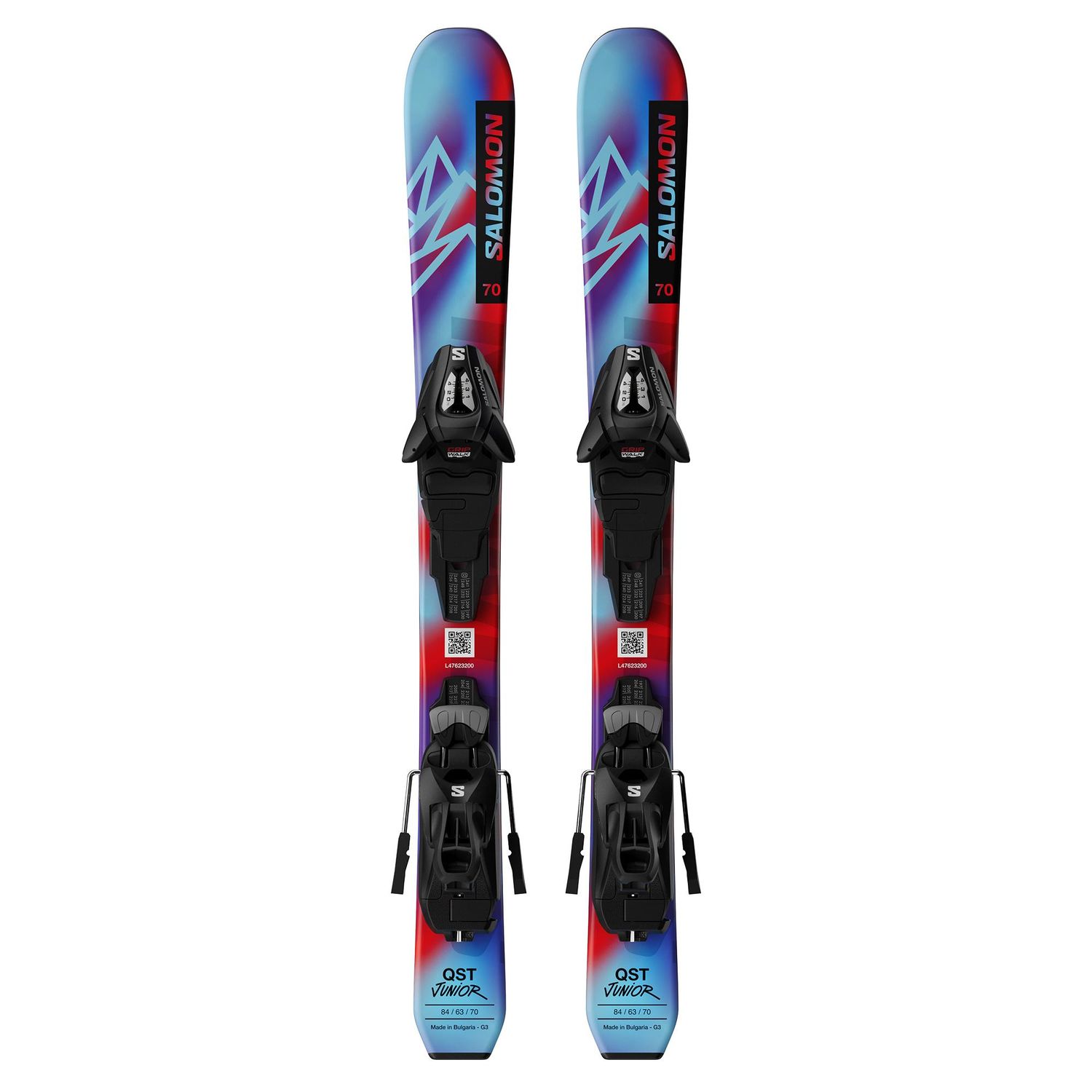 Skis Alpins QST JR XS + Fixations C5 GW