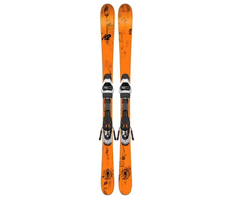 Juvy Alpine Skis + FDT 7 Bindings