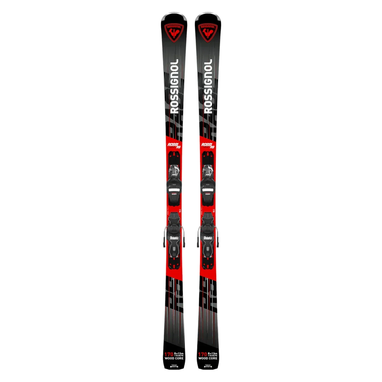 Skis Alpins Rossi RS + Fixations Xpress 10 GW