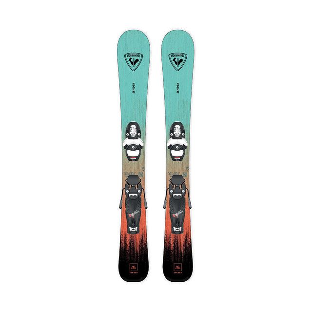 Skis Alpins Sender Kid + Fixations Team 4