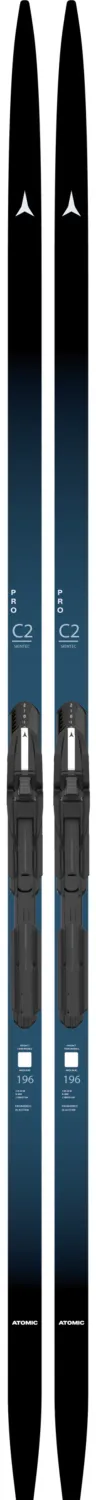Skis de Fond Pro C2 Skintec Hard+ Fixations Shift CL