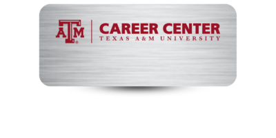 1 1/4" x 3" Reusable Metal Name Tag With Logo