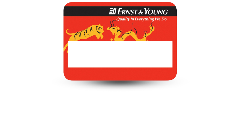 2.25" x 3.25" Reusable Window Name Tag