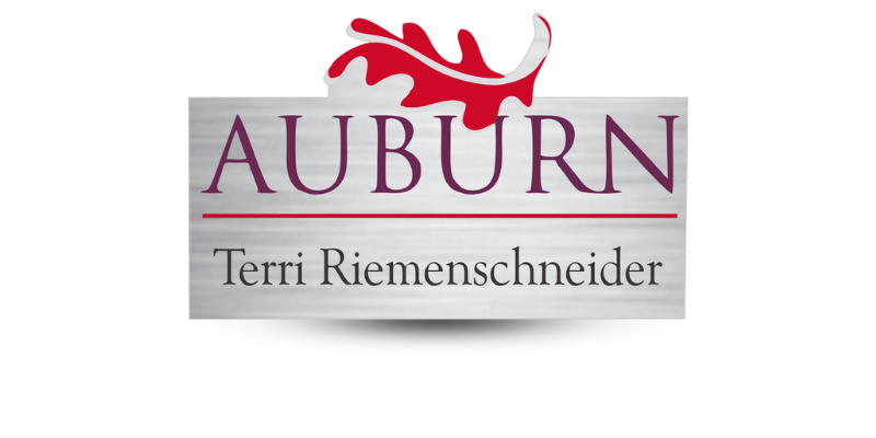 Custom Shaped Name Tag Metal Look Plastic