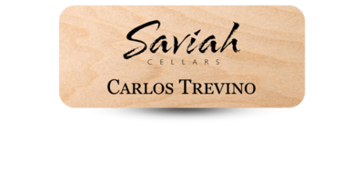 Wood Business Name Tag Wood Business Name Tag