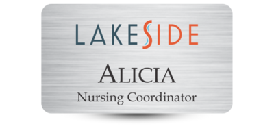 2" x 3 1/2" Senior Care Name Tags