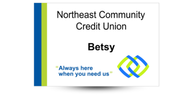 2" x 3" Banking Name Tags