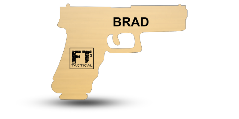 Custom Shaped Club and Organization Name Tag