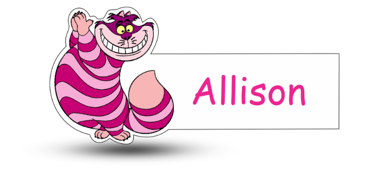 Custom Shaped Club and Organization Name Tag