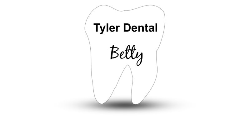 Custom Shaped Dental Office Name Tag