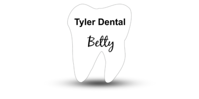 Custom Shaped Dental Office Name Tag Custom Shaped Dental Office Name Tag
