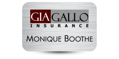 2 2" x 3" Insurance Agency Name Tags