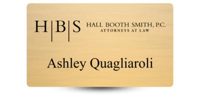 2 2" x 3 1/2" Law Office Name Tags