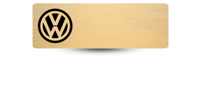 1 1" x 3" Logo Only Name Tag