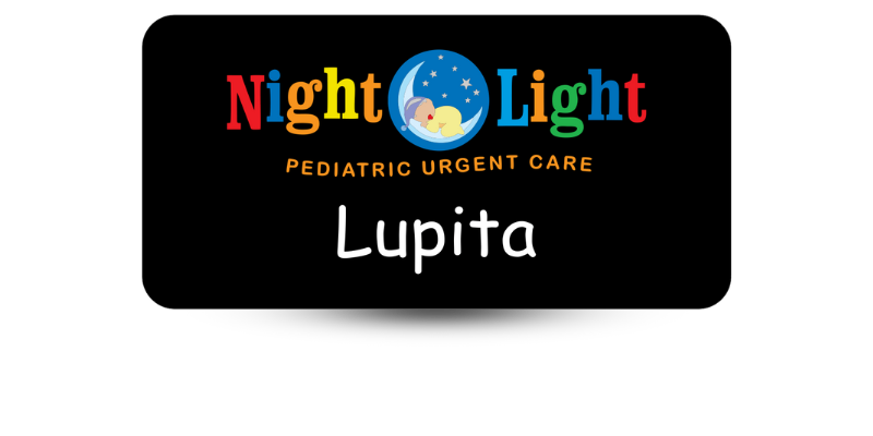 1 1/2" x 3" Medical Office Name Tags