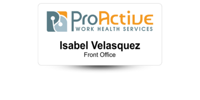 Custom Size Medical Office Name Tags Custom Size Medical Office Name Tags