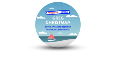 Custom Shaped Meeting & Event Name Tags Custom Shaped Meeting & Event Name Tags