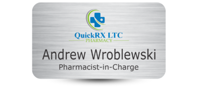 Custom Size Pharmacy Name Tags Custom Size Pharmacy Name Tags