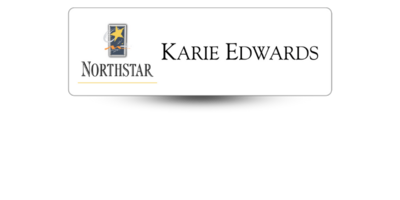 1 1" x 3" Winery Name Tags