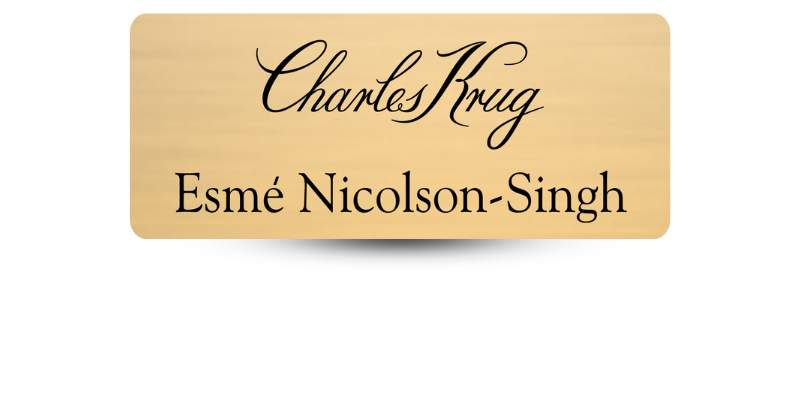 1 1/4" x 3" Winery Name Tags