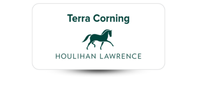 Houlihan Lawrence 1.25 Houlihan Lawrence 1.25"x3" White Name Tag