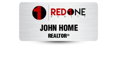 Red One Realty Name Tags