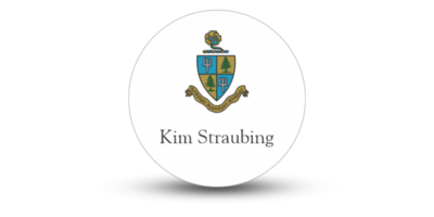 2" x 2" Circle Delta Delta Delta Name Tag - Part #1124