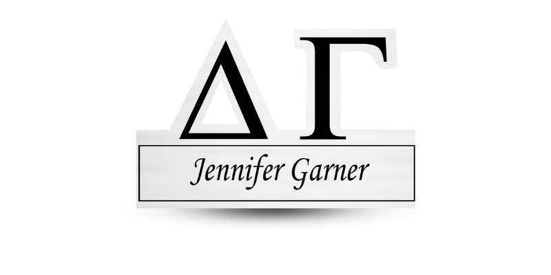 Custom Shape Delta Gamma Name Tag - Part #493