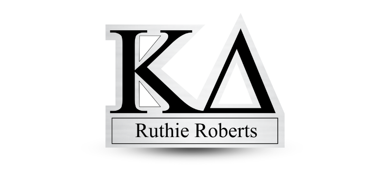 Custom Shape Kappa Delta Name Tag - Part #570